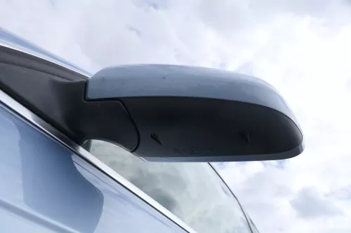 Audi A4 B6 8E B7 Spiegel Außenspiegel links elektrisch verstellbar blau LY5J (181536)