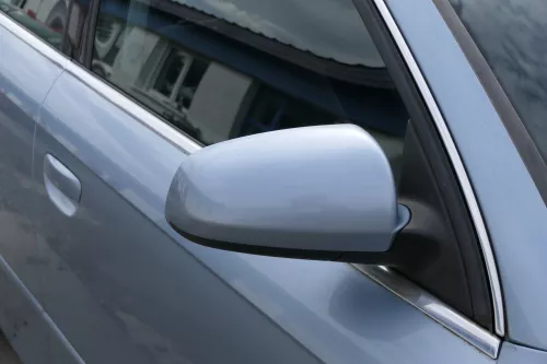 Audi A4 B6 B7 8E Spiegel Außenspiegel rechts elektrisch verstellbar blau LY5J