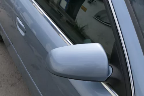 Audi A4 B6 B7 8E Spiegel Außenspiegel rechts elektrisch verstellbar blau LY5J (181548)