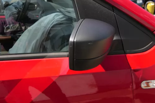 VW Up Spiegel Außenspiegel rechts mechanisch manuell verstellbar schwarz (181598)