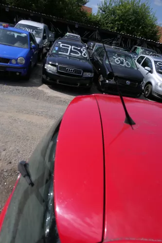 Skdoa Citigo 1S Heckklappe Klappe Kofferraumklappe + Scheibe rot LY3D (181601)