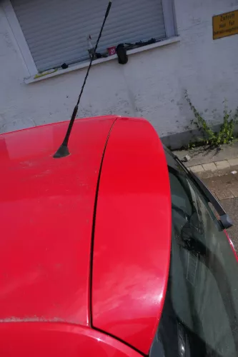 Skdoa Citigo 1S Heckklappe Klappe Kofferraumklappe + Scheibe rot LY3D (181601)