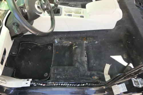VW Passat 3C 3G B8 Teppich Innenraumteppich schwarz Innen