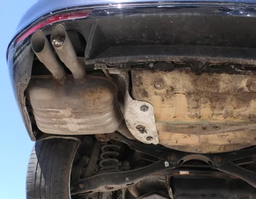 VW Passat 3C B8 3G Auspuff Endschalldämpfer 2,0 TDI DFCA + Rohr