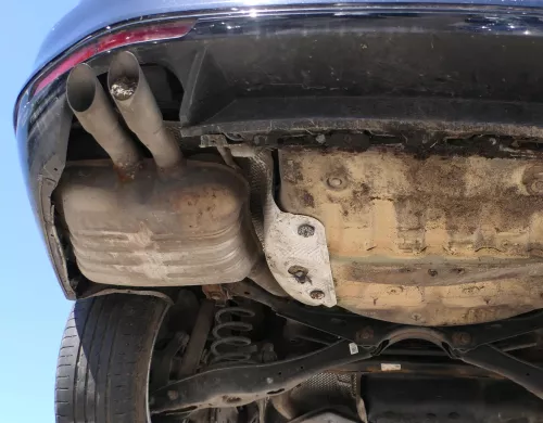 VW Passat 3C B8 3G Auspuff Endschalldämpfer 2,0 TDI DFCA + Rohr