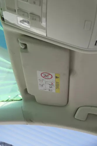 Golf 7 5G Passat B8 Sonnenblenden Sonnenblende rechts 5G085755CJ weiß St.Trop