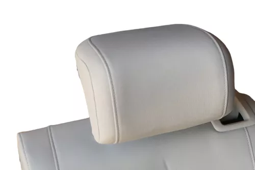 1x Passat 3C B8 3G Kopfstütze Sitz Sitze hinten links 3G0885901AA weiß St.Tropez