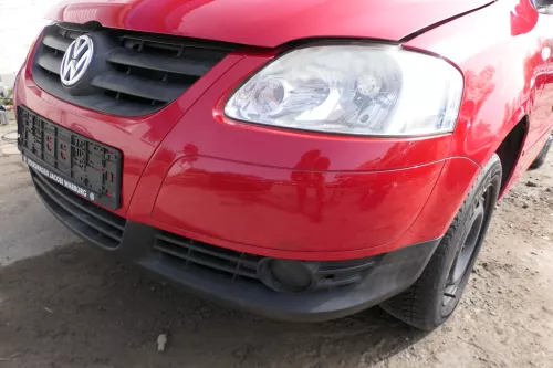 VW Fox 5Z Stoßstange vorne Stoßfänger rot LY3D mit Grill (181805)