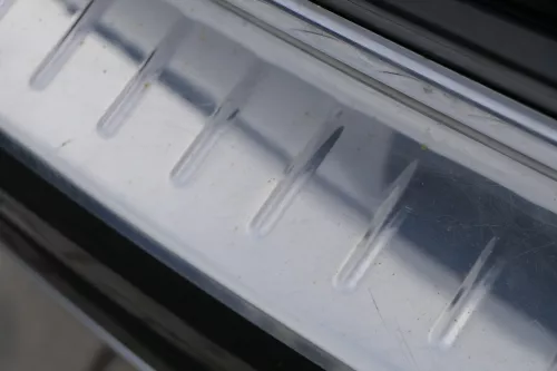 Passat 3C Kombi Stoßstange hinten Heckstoßstange Stoßfänger braun LC8Z PDC OBEN (181888)