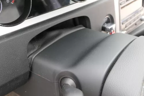 Passat 3C Mittelkonsole Verkleidung Klappe Abdeckung Dekor silber matt chrom Asc (181906)