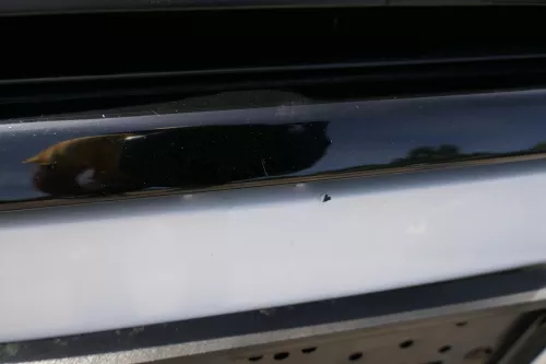 VW Lupo 6x Stoßstange vorne Frontstoßstange Stoßfänger weiß LB9A (182056)