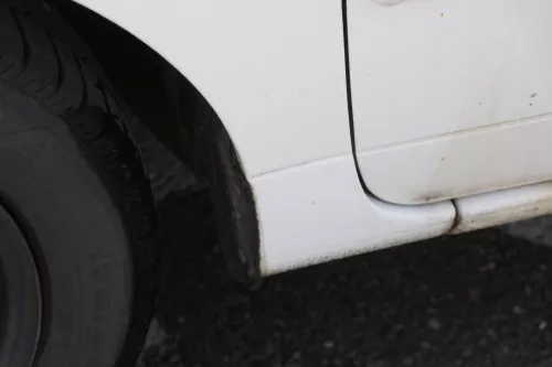 VW Lupo 6X Kotflügel vorne links weiß LB9A (182057)