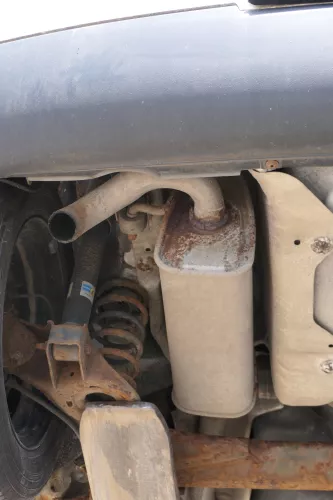 VW Lupo 6X Auspuff hinten Endschalldämpfer + Mittelschalldämpfer 1,7 SDI AKU