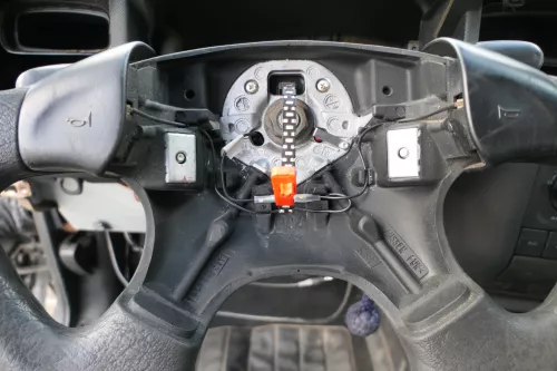 VW Polo 6N Golf 3 Lenkrad 4-Speichen 3A0419091J Airbaglenkrad (182082)