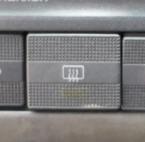 VW Golf 3 1E 4 Cabrio Schalter Heckscheibe Heizung hinten Scheibe 1E0959621