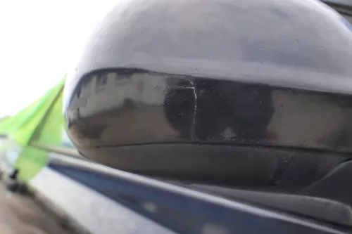 VW Golf 4 Cabrio 1E elektrischer Spiegel Außenspiegel rechts blau LC5H (182105)