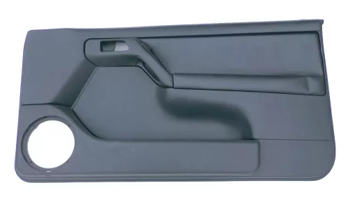 Golf 4 3 1E Cabrio 1E Türverkleidung Verkleidung Tür vorne rechts schwarz  LEDER (182136)