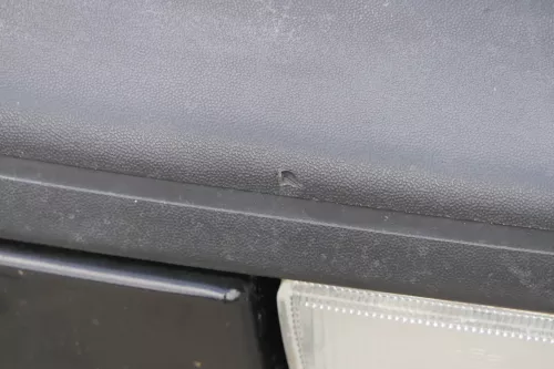 VW Golf 3 auch Cabrio Stoßstange vorne Stoßfänger vorn schwarz (182146)