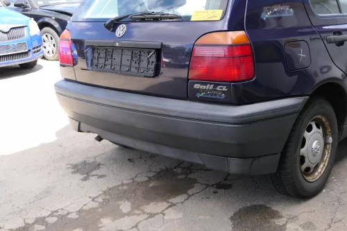 VW Golf 3 1H 1E Cabrio Limousine Stoßstange hinten Heckstoßstange schwarz (182175)