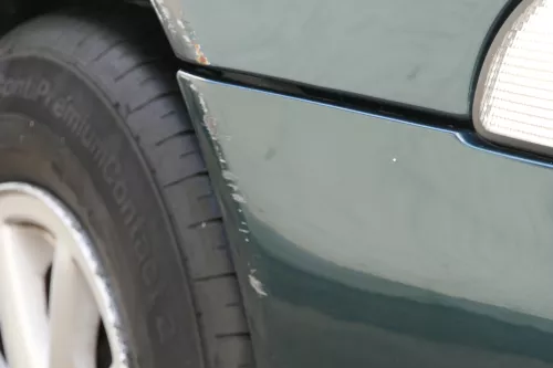 Audi A4 B5 Kombi + Limo Stoßstange vorne Frontstoßstange grün LZ6U (182191)