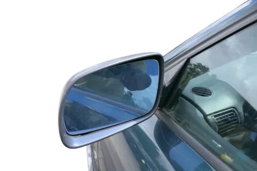 Audi A4 B5 Spiegel Außenspiegel links elektrisch schwarz (182195)