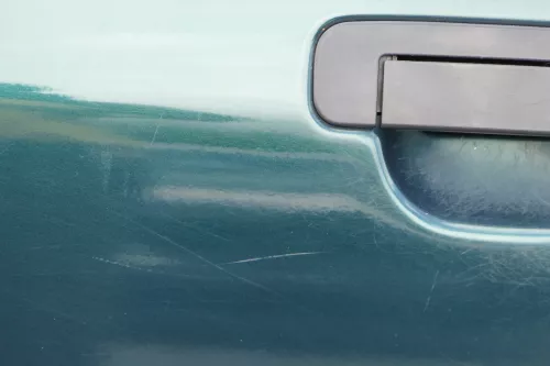 A4 B5 Tür nur Türblatt vorne links Fahrertür grün LZ6U Kombi od Limo (182198)