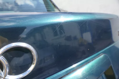 Audi A4 B5 Heckklappe hinten Klappe Kofferraumklappe Limousine grün LZ6U bis1999 (182199)