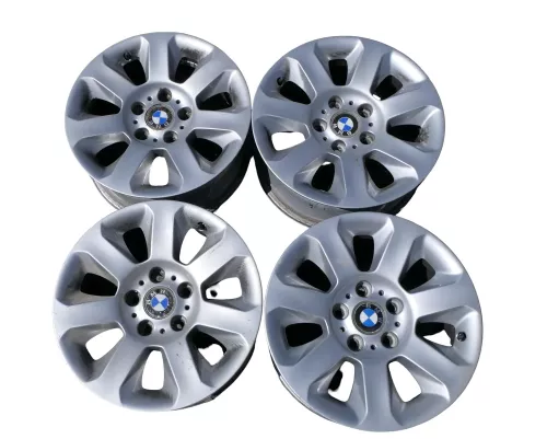 4x BMW E60 61 Alufelgen Enzo 7jx15H2 ET IS20 Felgen 6758774-7 BM12  LK120