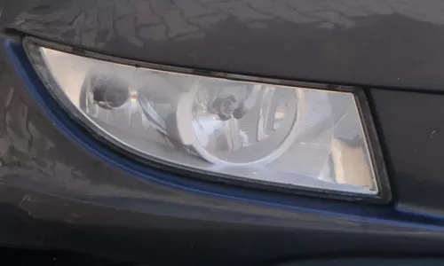 1x Skoda Fabia 5J Nebelscheinwerfer Nebelleuchte rechts+ Gitter Blende Abdeckung