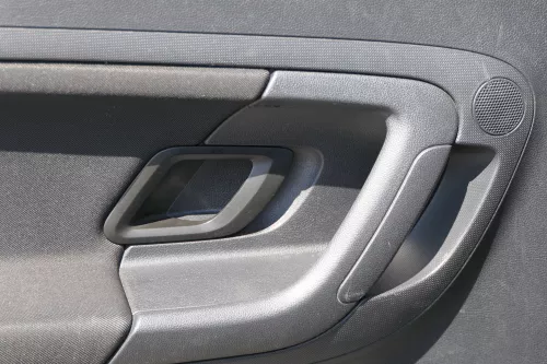 1x Skoda Fabia 5J Kombi Combi Türverkleidung Verkleidung Tür hinten links Griff (182261)