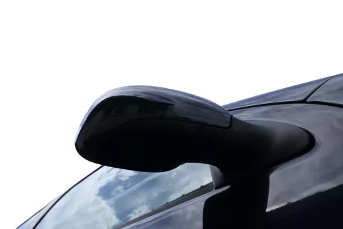 Skoda Fabia 6Y mechanischer Spiegel Außenspiegel rechts grau schwarz LF9R Glas (182290)