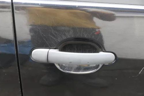 Skoda Fabia 6Y Kombi Limousine Tür vorne rechts Beifahrertür schwarz LF9R (182294)