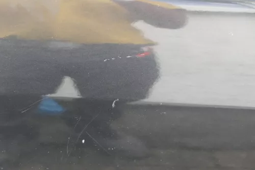 Skoda Fabia 6Y Kombi Limousine Tür vorne rechts Beifahrertür schwarz LF9R (182294)