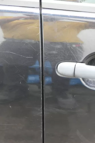 Skoda Fabia 6Y Kombi Limousine Tür vorne rechts Beifahrertür schwarz LF9R (182294)