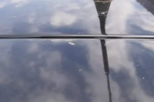 Fabia 6Y6 Schrägheck Heckklappe Kofferraumklappe hinten schwarz LF9R Scheibe (182297)