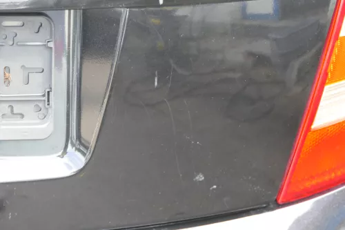 Fabia 6Y6 Schrägheck Heckklappe Kofferraumklappe hinten schwarz LF9R Scheibe (182297)