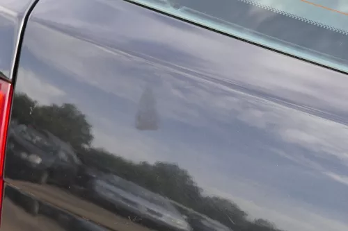 Fabia 6Y6 Schrägheck Heckklappe Kofferraumklappe hinten schwarz LF9R Scheibe (182297)