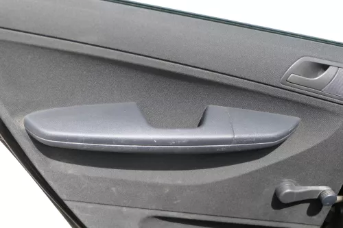 1 x Skoda Fabia 6Y Türverkleidung Verkleidung Tür hinten links schwarz onyx (182302)