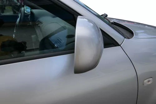 A3 8L elektrischer Spiegel Außenspiegel rechts silber LY7W Facelift 4/5-Tür (182332)