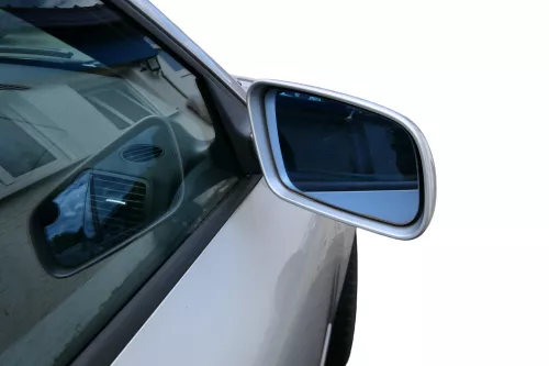 A3 8L elektrischer Spiegel Außenspiegel rechts silber LY7W Facelift 4/5-Tür (182332)