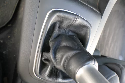 A3 8L Schaltknauf Schaltsack Schaltung Schaltknüppel schwarz Leder Facelift Spor (182346)