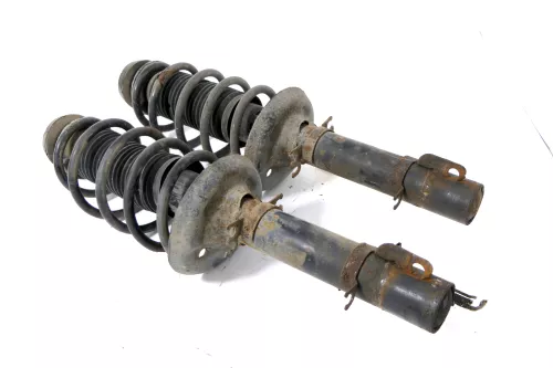 2 Stück VW Golf 4 Octavia A3 Stoßdämpfer Federbein Feder vorne 1J0413031AE TDI (182368)