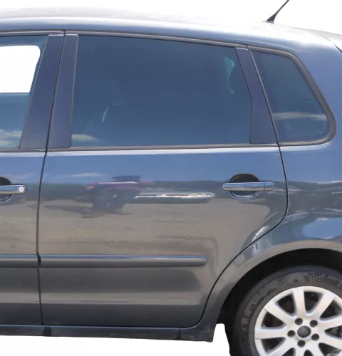 VW Polo 9N 9N3 Tür hinten links 4/5-Türer grau LC7V - ohne Anbauteile