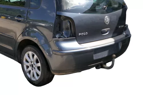 VW Polo 9N 9N3 Stoßstange Heckstoßstange hinten grau LC7V (182374)