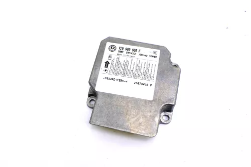 Polo 9N3 Steuergerät Airbag Airbagsteuergerät 1C0909605F Index 029 Kopfairbag 03 (182386)