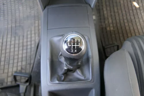 VW Polo 9N 9N3 Schaltknauf Schaltsack Schaltung 6Q1711113G Leder schwarz (182395)