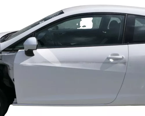 Ibiza 6J Tür vorne links Fahrertür weiß LB9A 2/3-Türer - ohne Anbauteile  DELLE!