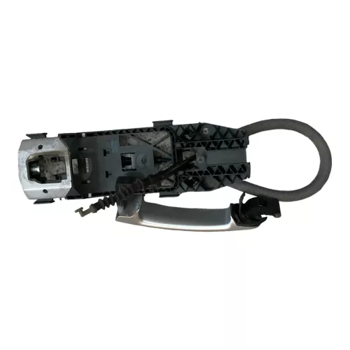 Ibiza 6J Türgriff Tür Griff vorne links außen weiß LB9A + Lagerbügel Seilzug