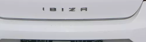 Seat Ibiza 6J Stoßstange Heckstoßstange hinten weiß LB9A 2/3-Türer (182455)