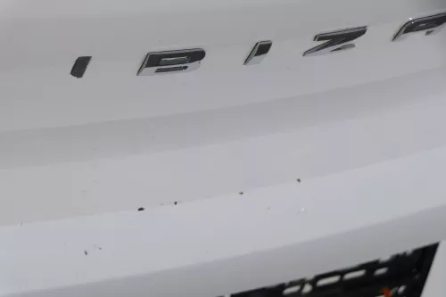 Seat Ibiza 6J Stoßstange Heckstoßstange hinten weiß LB9A 2/3-Türer (182455)